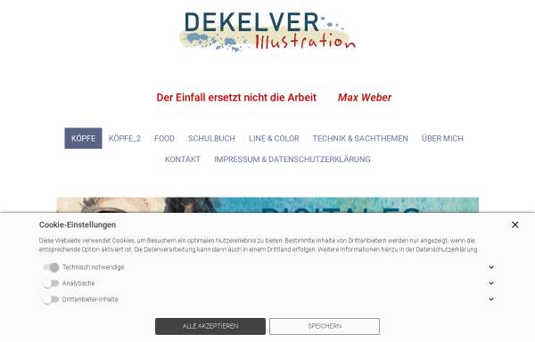 Vorschau von www.dekelver.de, Dekelver, Christian