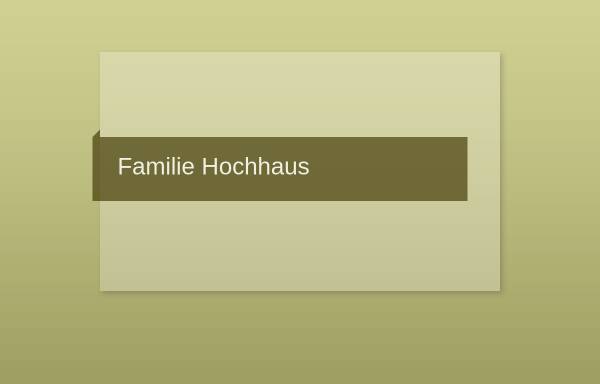 Hochhaus, Familie