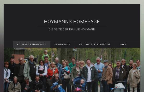 Vorschau von www.hoymann.de, Hoymann, Familie