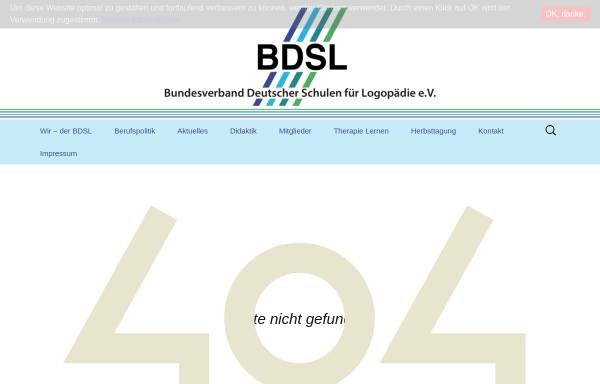 Vorschau von www.bdsl-ev.de, BDSL