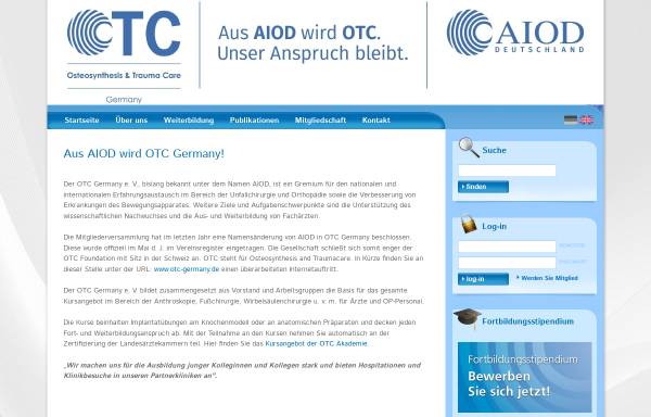 Vorschau von www.aiod-deutschland.de, AIOD Deutschland e.V.