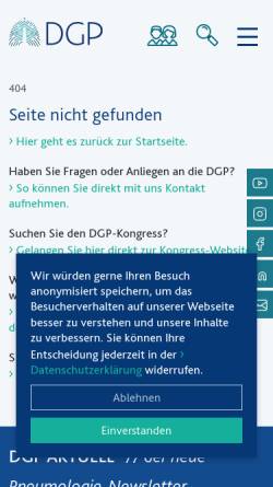 Sektion 5 Intensiv- und Beatmungsmedizin der DGP