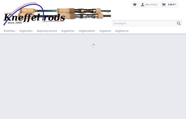 Vorschau von www.rutenbauer.de, Angelfachgeschäft Kneffel