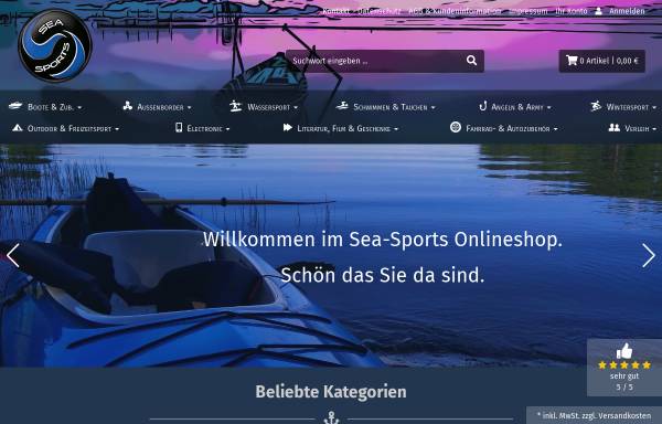 Vorschau von www.sea-sports.de, Sea-Sports, Jens Müller