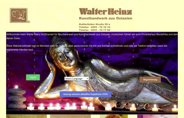 Walter Heinz - Kunsthandwerk aus Ostasien
