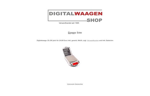 Vorschau von www.digitalwaagen-shop.de, Nietiet Versandhandel, Inh. Oliver Nietiet