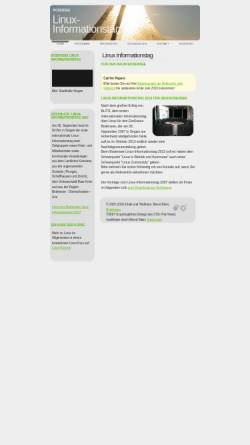 Vorschau der mobilen Webseite www.linux-bodensee.eu, B(L)ITS, Bodensee Linux Informationstag