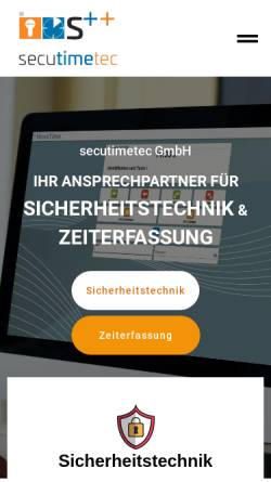 Vorschau der mobilen Webseite www.abzeit.de, A.B.Zeitsysteme GmbH