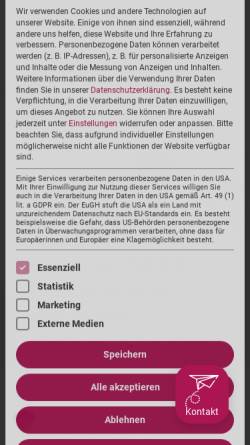 Vorschau der mobilen Webseite www.digital-zeit.de, digital ZEIT GmbH