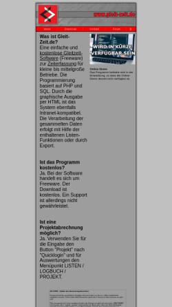 Vorschau der mobilen Webseite www.gleit-zeit.de, Gleit-Zeit.de