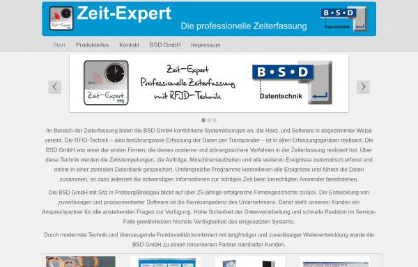 Vorschau von www.zeitexpert.de, ZeitExpert - B.S.D. GmbH