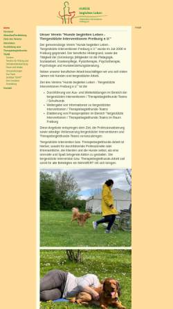 Vorschau der mobilen Webseite www.hunde-begleiten-leben.de, Hunde begleiten Leben - Servicehunde e.V.