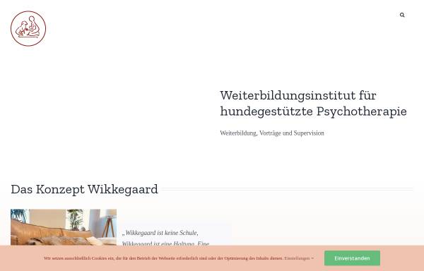 Vorschau von www.wikkegaard.de, Hunde helfen Kindern