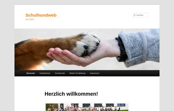 Vorschau von www.schulhundweb.de, Schulhundweb.de