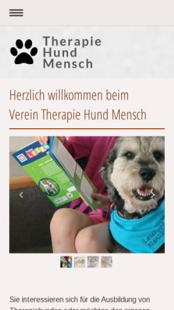 Vorschau der mobilen Webseite www.partnerhunde.ch, Verein Partner Hunde Schweiz