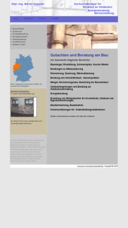 Vorschau der mobilen Webseite www.bausachverstaendiger-knauber.de, Knauber, Martin