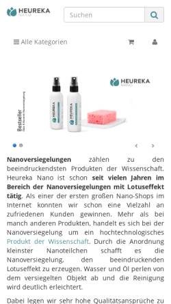 Vorschau der mobilen Webseite www.heureka-shop.com, Katzmann/Reiser Direkthandel GbR