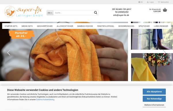 Vorschau von www.reinigungstechnik-lellinger.de, Reinigungstechnik Lellinger