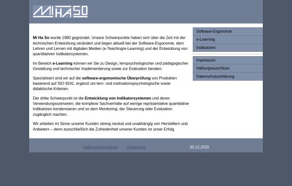 Vorschau von www.mihaso.de, IT-Security