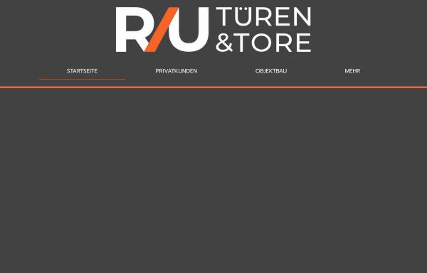 Vorschau von www.r-und-u.de, Rudolph & Umbescheidt GmbH