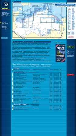 Vorschau der mobilen Webseite nordland-wanderkarten.de, nordland Kartenverlag GmbH
