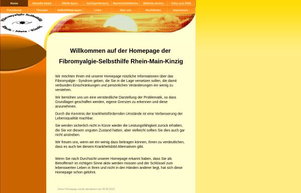 Vorschau von www.fm-selbsthilfe-rmk.info, Fibromyalgie-Selbsthilfe Rhein-Main-Kinzig