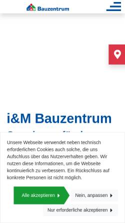 Vorschau der mobilen Webseite www.i-m.de, Interpares Mobau