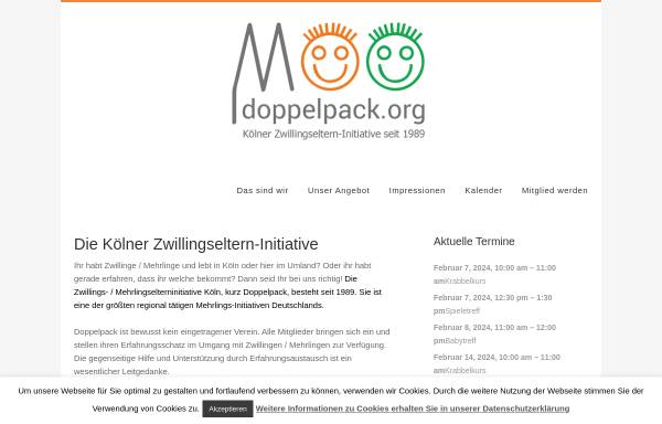 Vorschau von www.doppelpack.org, DoppelPack