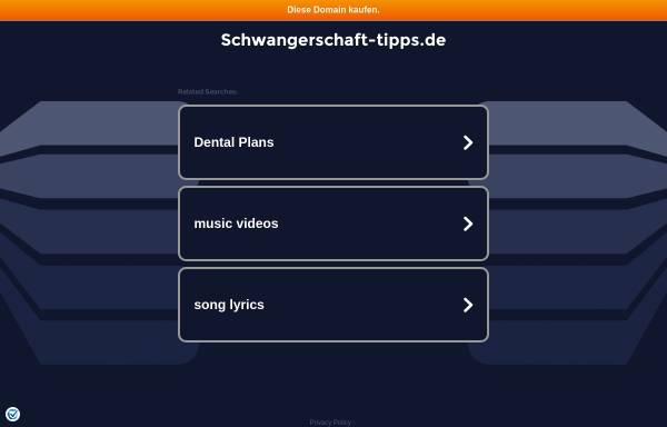 Vorschau von www.schwangerschaft-tipps.de, Schwangerschaf-Tippst