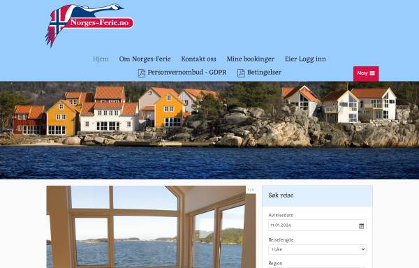 Vorschau von www.norges-ferie.no, NorgesFerie as