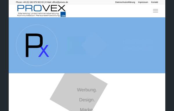 Vorschau von www.provex.de, Provex Marketingberatung