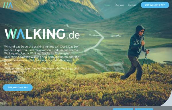 Vorschau von www.walking.de, Deutsches Walking Institut