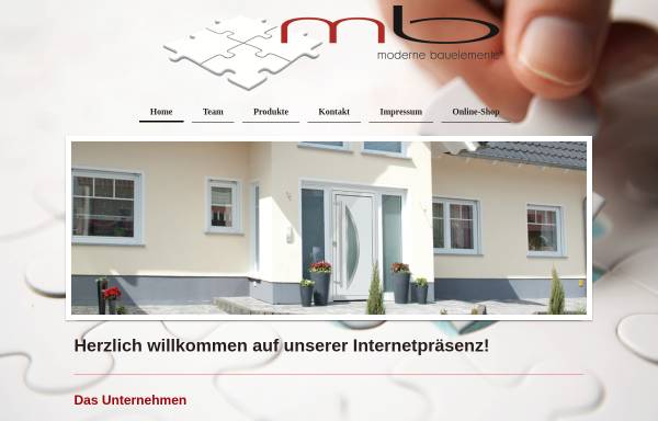 Vorschau von www.moderne-bauelemente.de, Moderne Bauelemente GmbH
