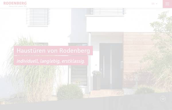 Vorschau von www.rodenbergag.de, Rodenberg Fenster + Türen-Technik AG