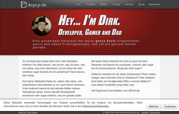 Sarodnick, Dirk - d03n3r.de