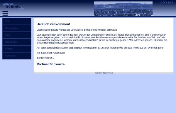 Vorschau von www.schmic.de, Schaper, Martina und Schwarze, Michael