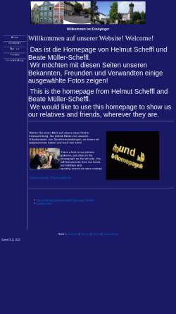 Vorschau der mobilen Webseite www.dieayinger.de, Scheffl, Helmut und Müller-Scheffl, Beate