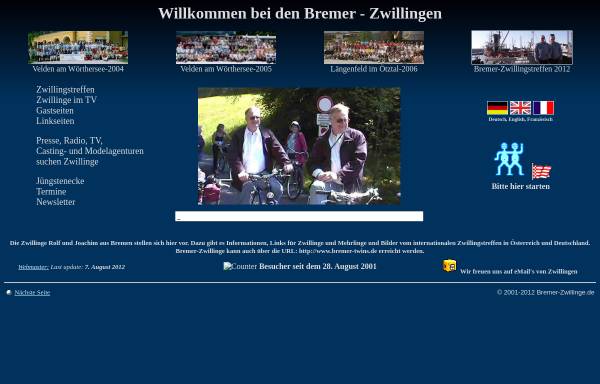 Vorschau von www.bremer-zwillinge.de, Scheu, Rolf und Joachim