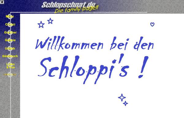 Vorschau von www.schlopschnat.de, Schlopschnat, Familie