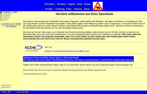 Vorschau von www.speckhals.de, Speckhals, Alois