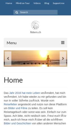 Vorschau der mobilen Webseite www.fildern.ch, Stähli, Familie