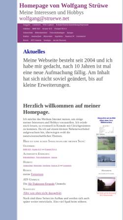 Vorschau der mobilen Webseite www.struewe.net, Strüwe, Wolfgang