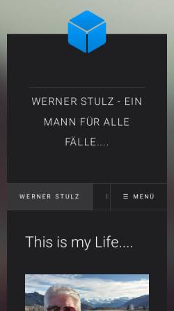 Vorschau der mobilen Webseite www.wernerstulz.ch, Stulz, Werner