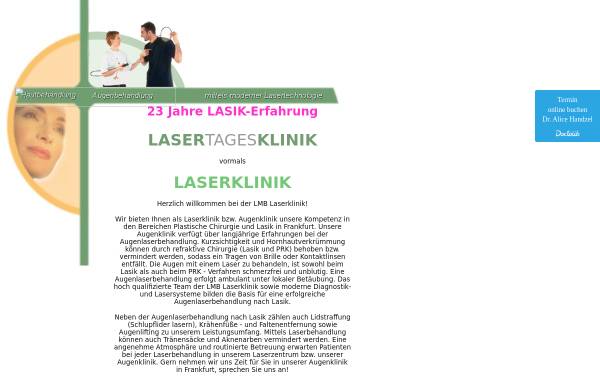 Vorschau von laserklinik-frankfurt.de, Laserklinik Frankfurt