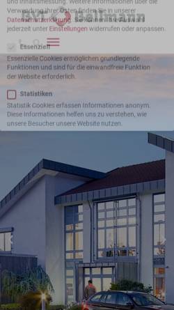 Vorschau der mobilen Webseite www.tectra-bvtgruppe.de, Tectra Industrietechnik GmbH