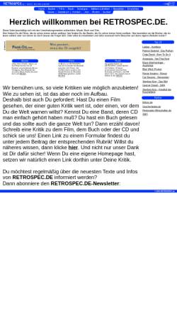 Vorschau der mobilen Webseite www.retrospec.de, Retrospec.de