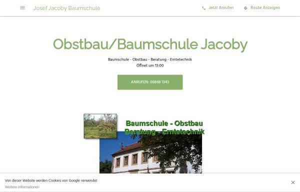 Vorschau von josef-jacoby-baumschule.business.site, Obstbau und Baumschule Josef Jacoby Tünsdorf