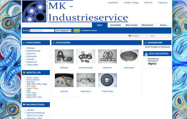 Vorschau von www.kupser.de, MK Industrieservice - Meinhard Kupser