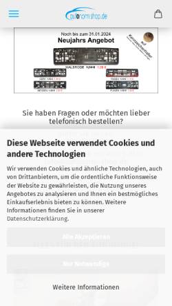 Vorschau der mobilen Webseite autonorm-antz.de, Autonorm Antz GmbH