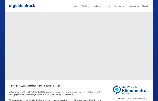 Gulde Druck GmbH